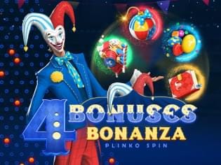4 BONUSES BONANZA - PLINKO SPIN thumbnail